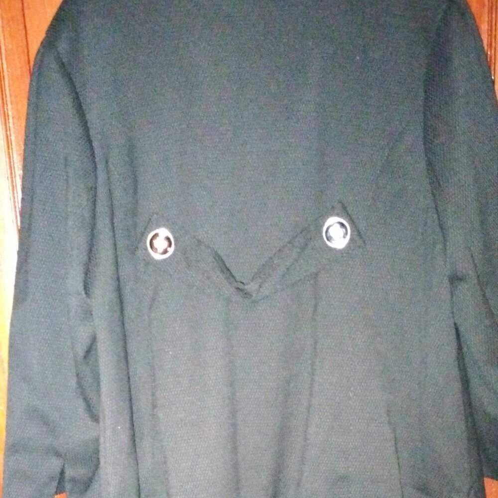 Plus size black Jacket - Picture 2 of 2